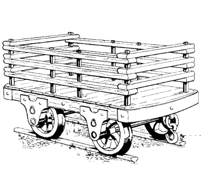 slate wagon sketch by colin binnie