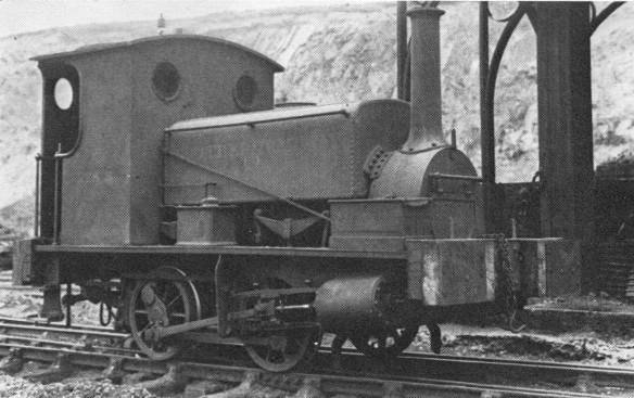 Sother Railway locomotive number 225s at Meldon Quarries
